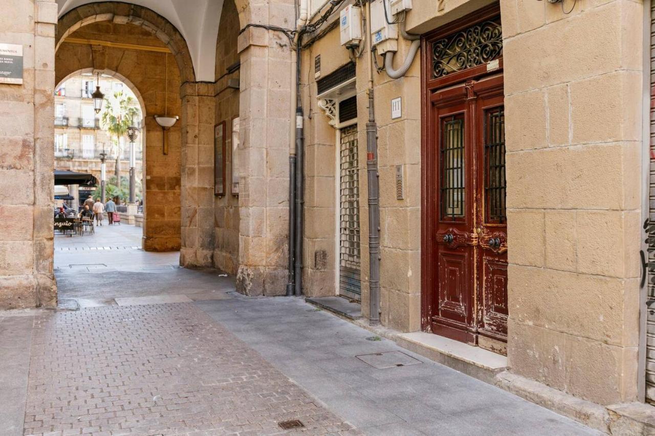 Plaza Nueva Habitaciones Bilbao Dış mekan fotoğraf